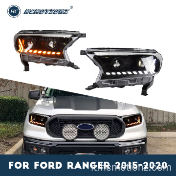 HCMotionz 2015-2020 ARQUUS TRIGG VT4 Ford Ranger Head Lights